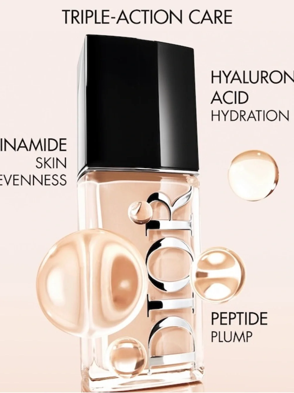 DIOR Flawless Radiant Skin True Foundation In 2WP Warm Peach Exp 10/27 - Picture 2 of 8